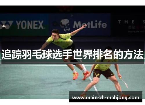 追踪羽毛球选手世界排名的方法