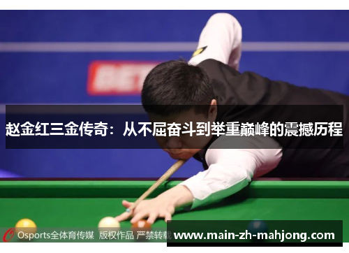 赵金红三金传奇：从不屈奋斗到举重巅峰的震撼历程